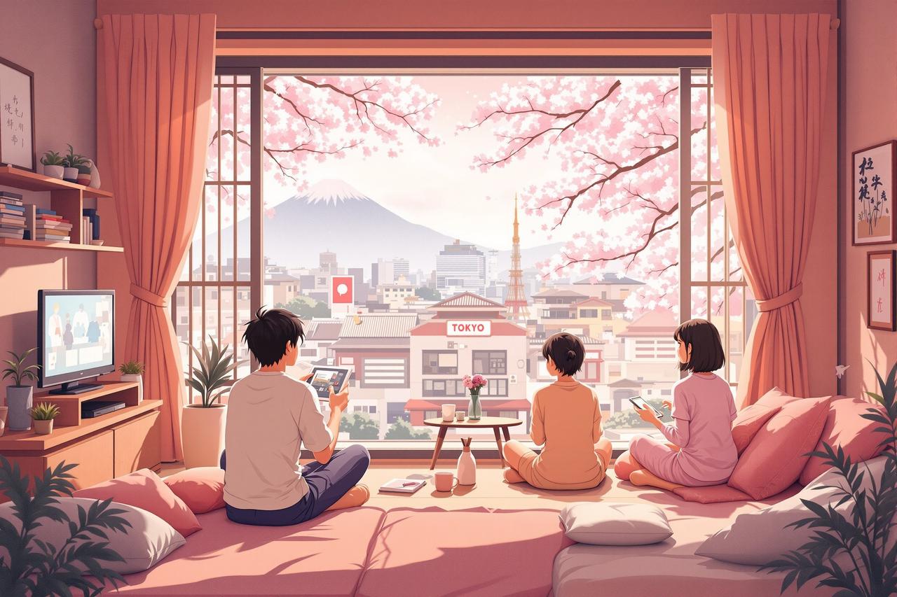 红果原创漫剧覆盖市场 - 日本市场