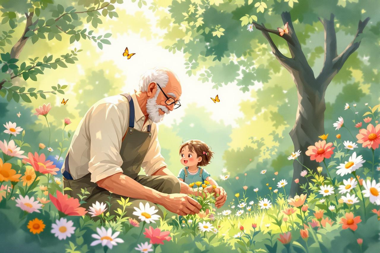 红果原创漫剧 - 爷爷的花园 红果原创漫剧 - 爷爷的花园
